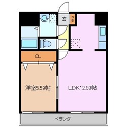 塔世西裏第2MSビルの物件間取画像